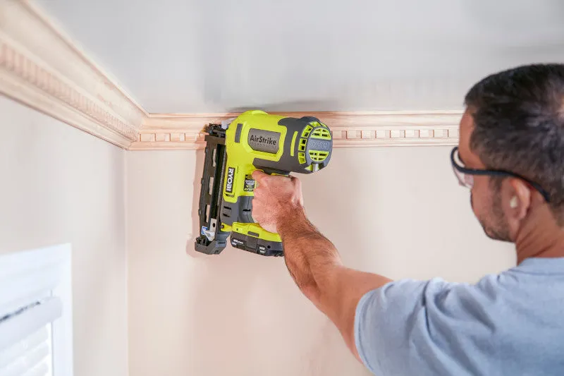 RYOBI 18V ONE+ AirStrike 16-Gauge Straight Finish Nailer Kit (2-1/2 in.) with 1.5Ah Battery and Charger, P326KN, photo 5 of 8