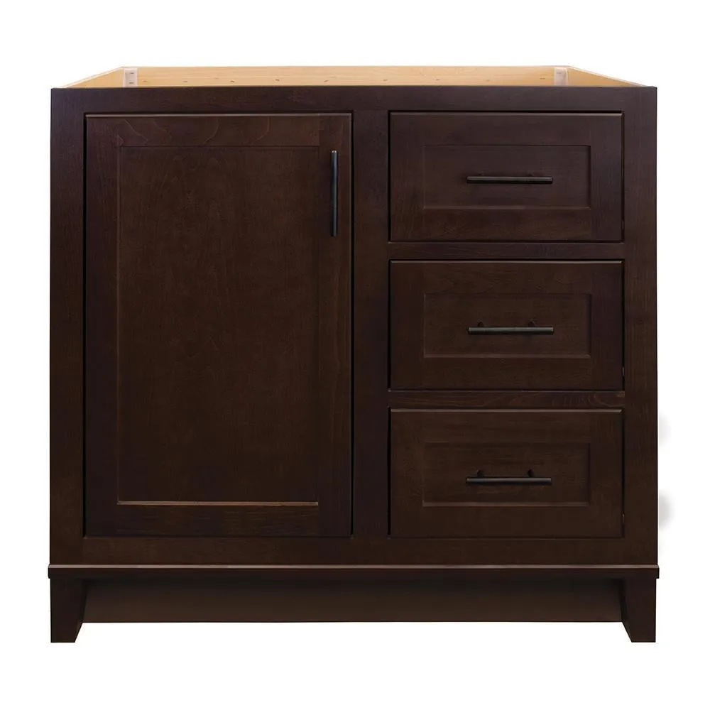 Kinghurst 48 in. W x 21 in. x 33.5 in. H D Bathroom Vanity Cabinet Only in White, photo 14 of 24