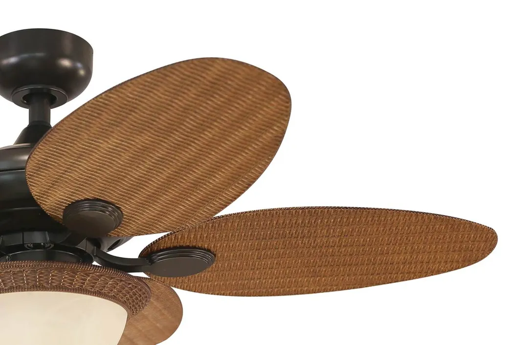Harbor Breeze Tilghman 44-in Bronze LED Indoor/Outdoor Ceiling Fan with Light, 5 Blades, photo 4 of 9
