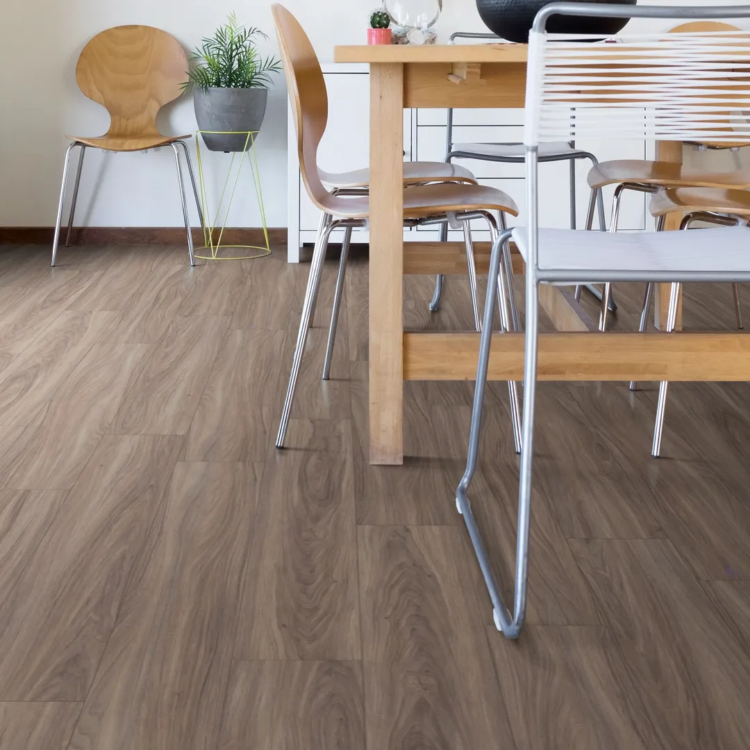 Shaw Tundra Plus Sugar Walnut 12.0-mil x 7-in W x 48-in L Waterproof Click Lock Luxury Vinyl Plank Flooring ( 18.91-sq ft Per Carton ), photo 6 of 10