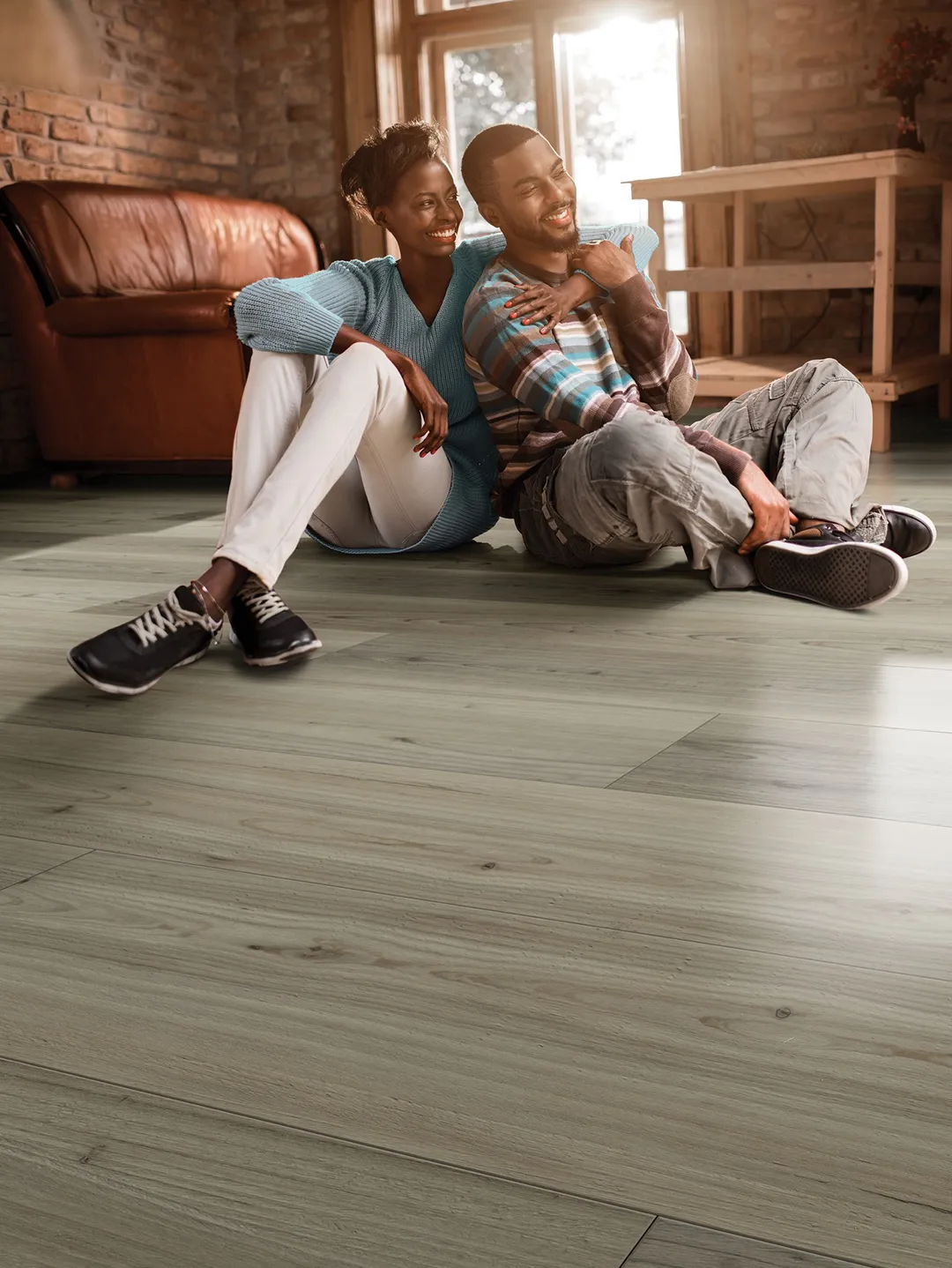 Shaw Brillance Plus Tranquil Pine 12.0-mil x 7-in W x 48-in L Waterproof Click Lock Luxury Vinyl Plank Flooring ( 23.64-sq ft Per Carton ), photo 4 of 7