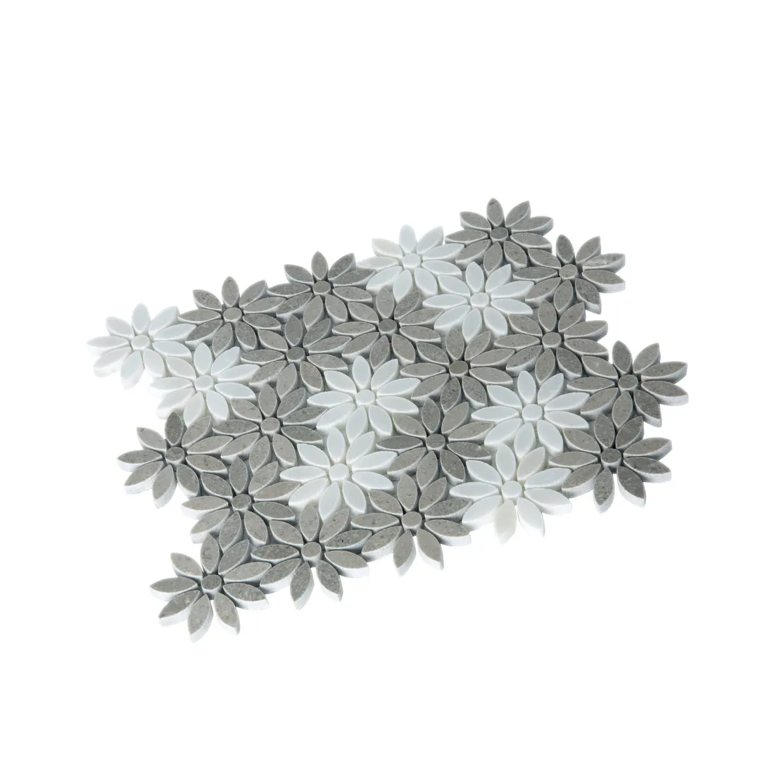 Apollo Tile (Sample) Gray 4-in x 4-in Polished Glass/Metal/Stone Marble Floor and Wall Tile, photo 6 of 7