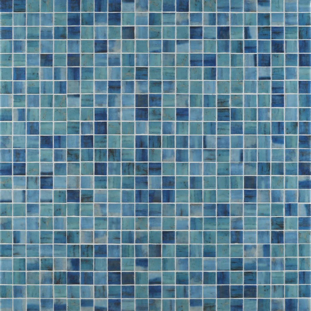 Ivy Hill Tile Rapids Barrier Reef 12.24 in. x 12.24 in. Polished Glass Floor and Wall Mosaic Pool Tile (1.04 sq. ft./Sheet), photo 3 of 8