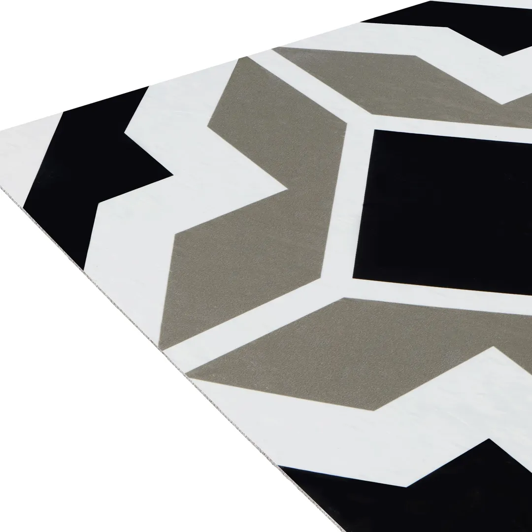 Achim Onyx Star 2.75-mil x 12-in W Peel and Stick Patterned look Luxury Vinyl Tile Flooring ( 20-sq ft Carton ), photo 3 of 10