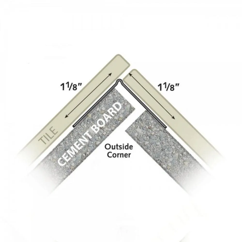 ClarkDietrich 2.25-in x 100-ft Strait-Flex Vinyl 90 Degree Corner Bead, photo 6 of 8
