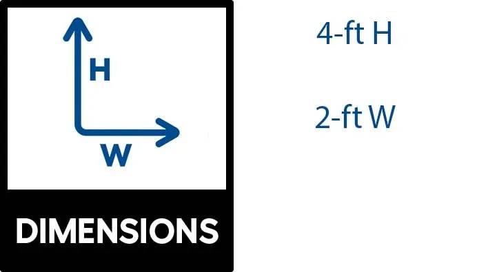 Merchants Metals Freedom Fencing 4-ft H x 2-in W Black Galvanized Steel Decorative Universal Fence Post, photo 2 of 2