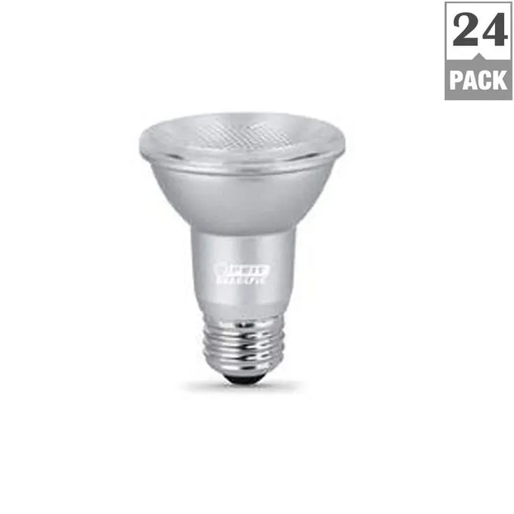 Feit Electric 50-Watt Equivalent PAR20 Dimmable CEC Title 20 Compliant LED ENERGY STAR 90+ CRI Flood Light Bulb, Daylight (24-Pack), photo 4 of 8