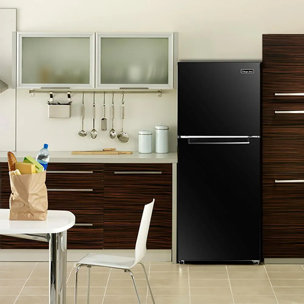 10.1 cu. ft. Top Freezer Refrigerator in Black, photo 14 of 16