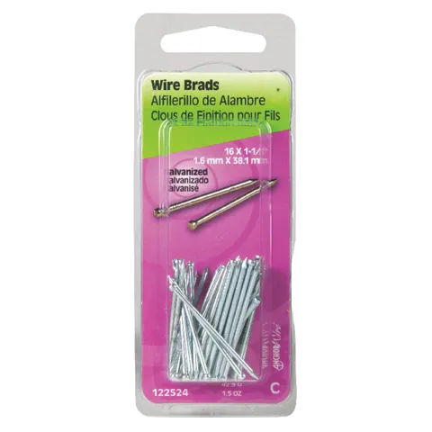 16-Gauge Galvanized Brad Nails (1.5 oz)