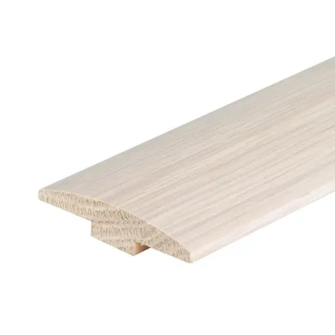 French Oak Mila 0.46 in thick · 2 in wide · 78 in long Solid Wood Floor T-moulding