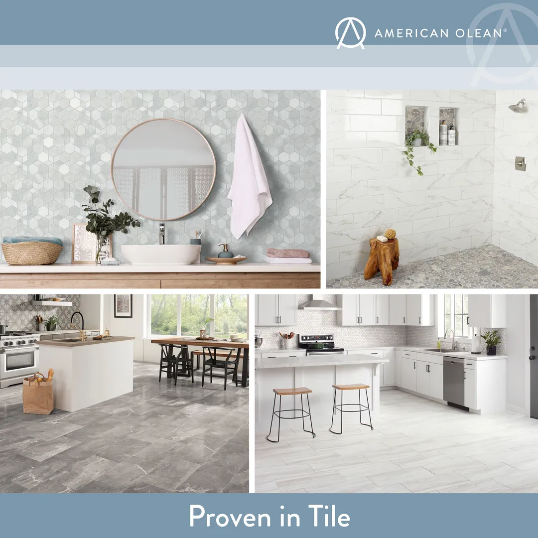 American Olean Carbon Mist Slate 12-in x 24-in Glazed Porcelain Stone Look Floor and Wall Tile, photo 14 of 14