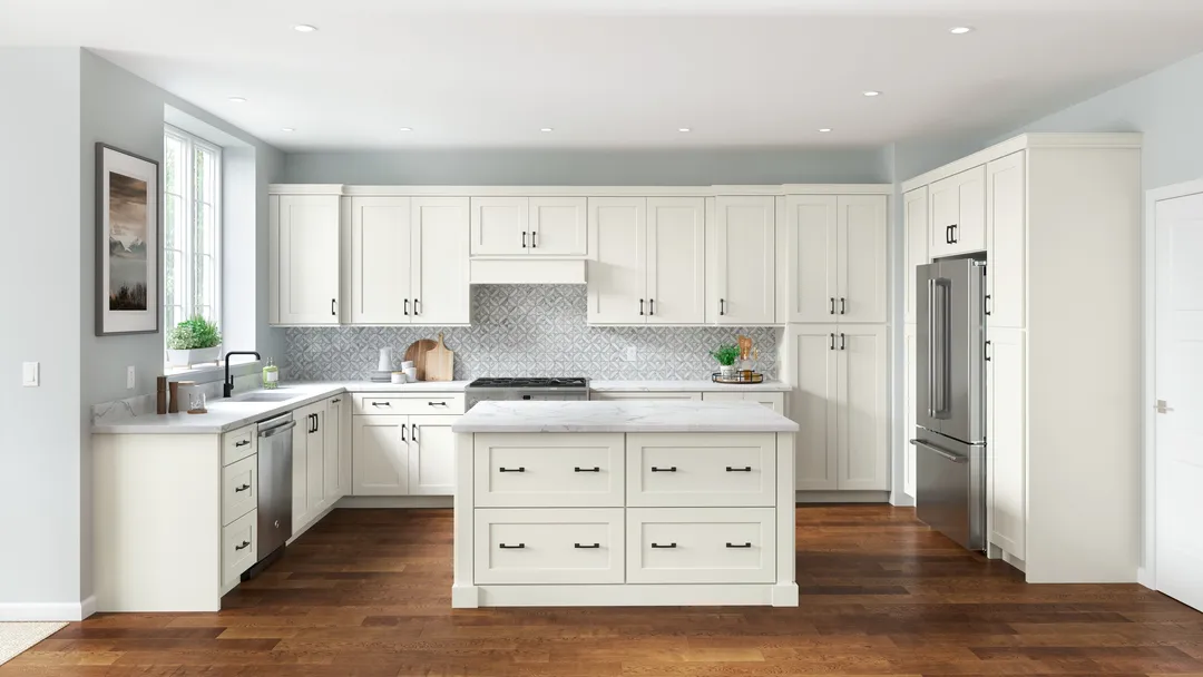 allen + roth Aveley 21-in W x 36.125-in H x 12-in D Linen Wall Fully Assembled Cabinet (Flat Panel Shaker Door Style), photo 10 of 19