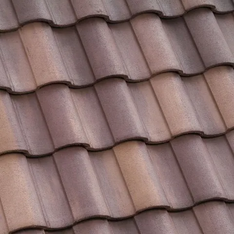 Roofing Products 10 × 17 in Capistrano Trim Roof Tile