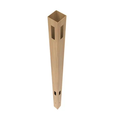 Cypress Vinyl Corner Fence Post