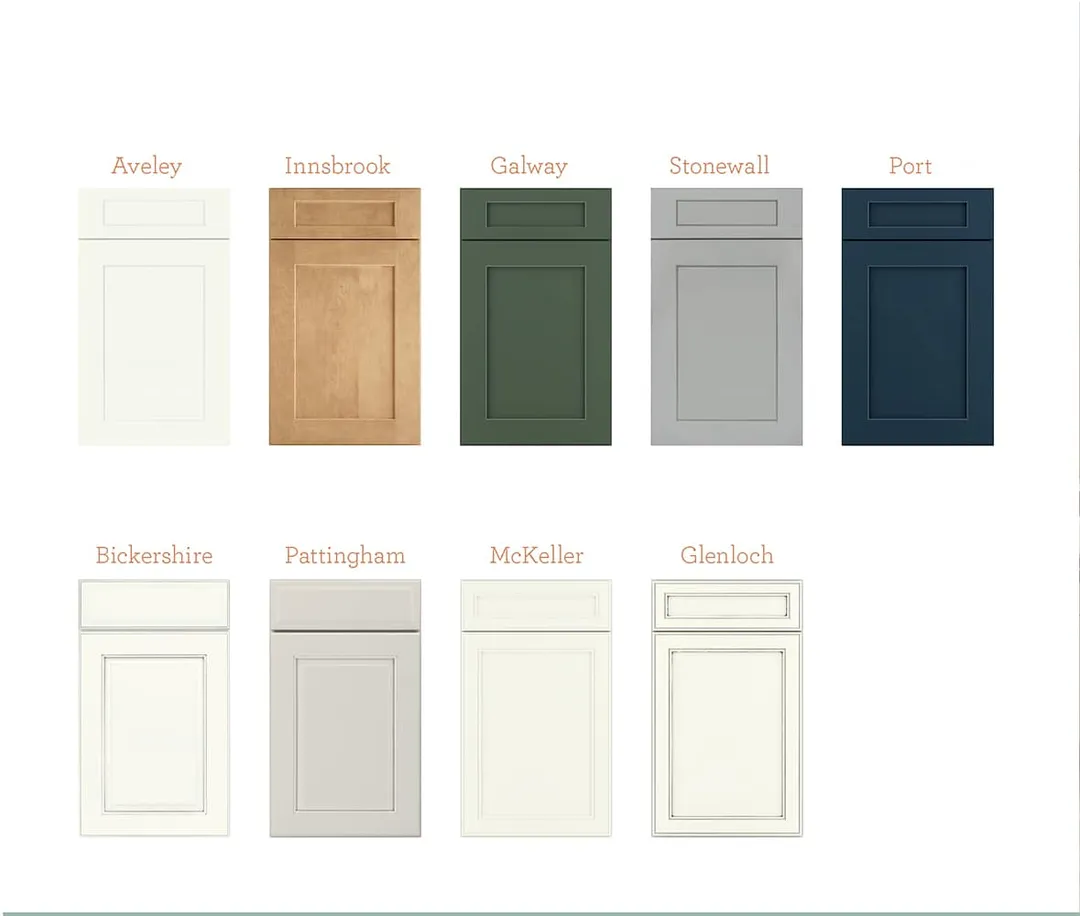 allen + roth Innsbrook 33-in W x 18.125-in H x 12-in D Rye Wall Fully Assembled Cabinet (Flat Panel Shaker Door Style), photo 11 of 16