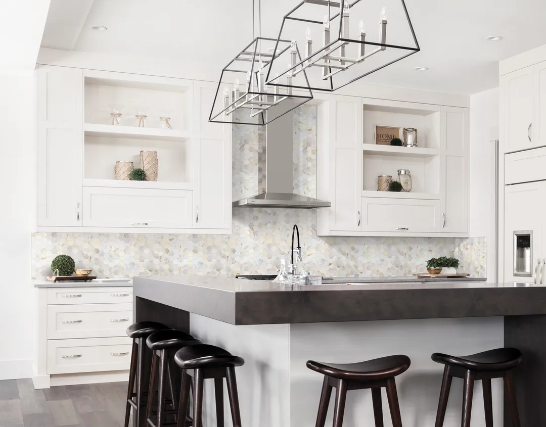 Satori Bianco Perla 12-in x 12-in Polished Natural Stone Look Hexagon Mosaic Floor and Wall Tile (0.96-sq. ft/ Piece), photo 6 of 7