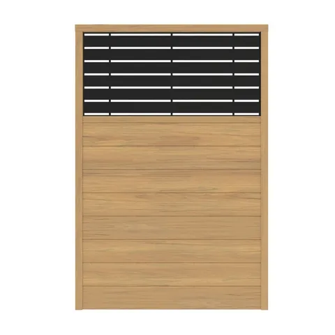 Boardwalk 6 × 4 ft Cypress Vinyl Fence Panel