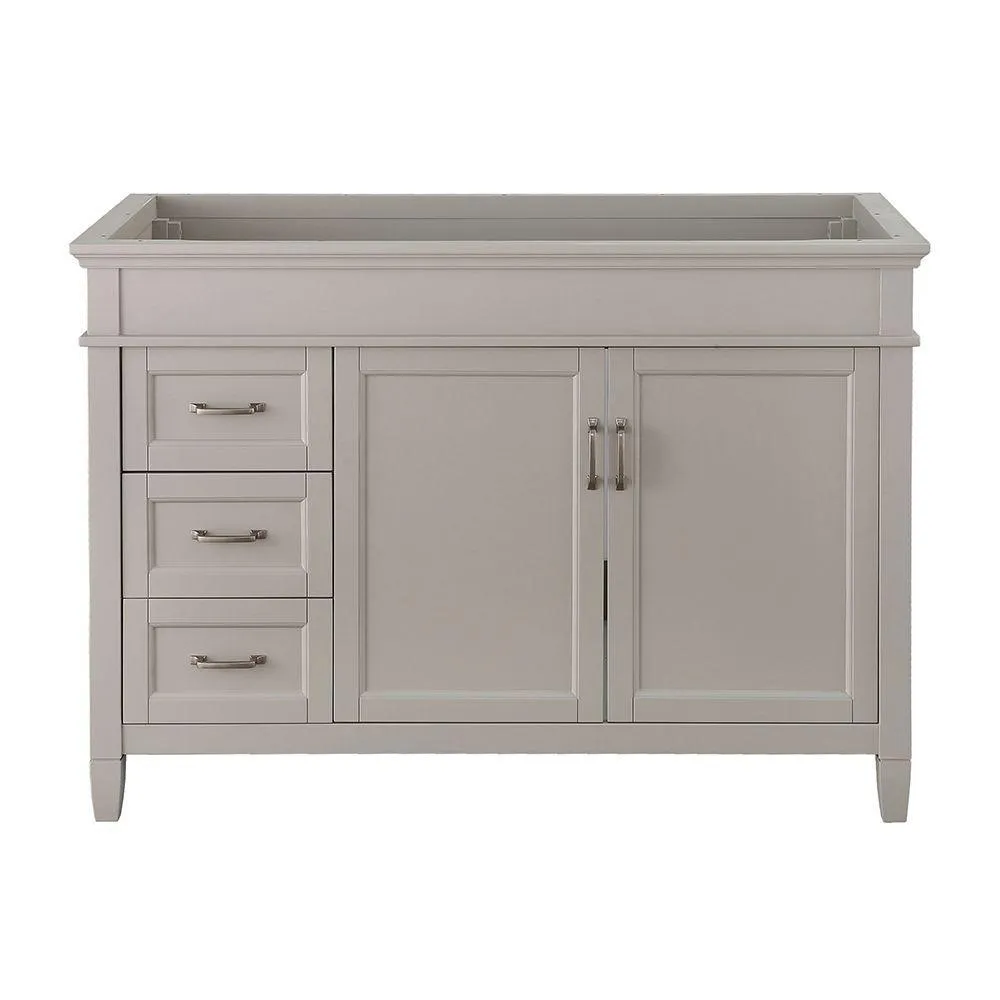 Ashburn 48 in. W Bath Vanity Cabinet Only in Mahogany, photo 24 of 26