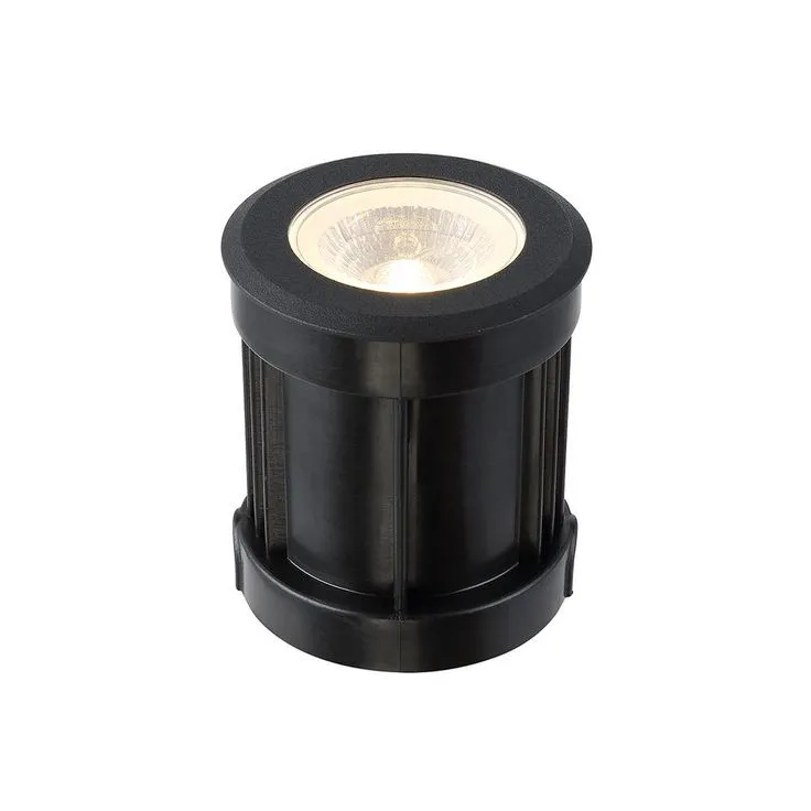 Eurofase 10-Watt Black Aluminum Body Outdoor Integrated LED Landscape Well Light, photo 6 of 6