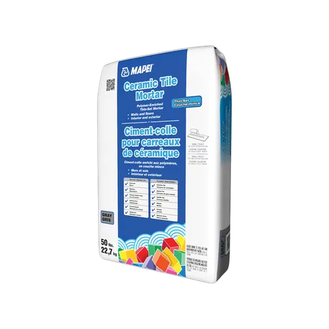 Ceramic 50-lb White Powder Thinset Mortar