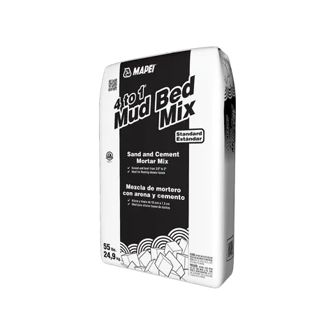4-to-1 Mud Bed Mix, 55-lb Sand & Cement Mortar