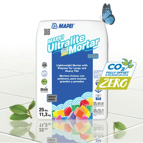 Ultralite White Mortar, 25 lb Lightweight Polymer-Modified Thin-Set