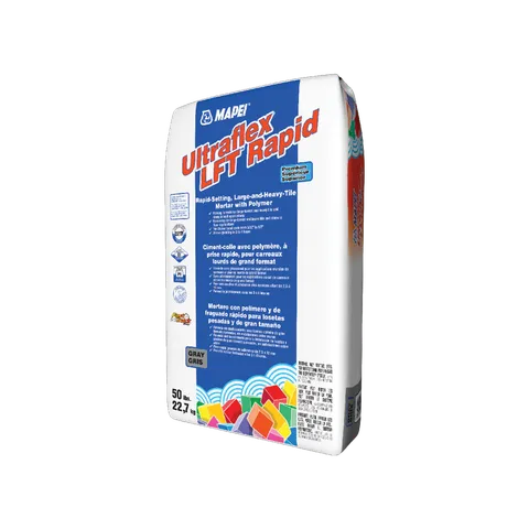 Ultraflex LFT Rapid Set White – Large-Format Tile Mortar by MAPEI