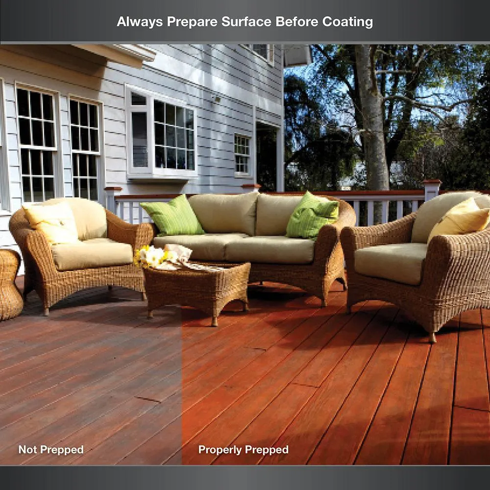 BEHR PREMIUM 1 gal. Clear Transparent Waterproofing Exterior Wood Finish, photo 6 of 14