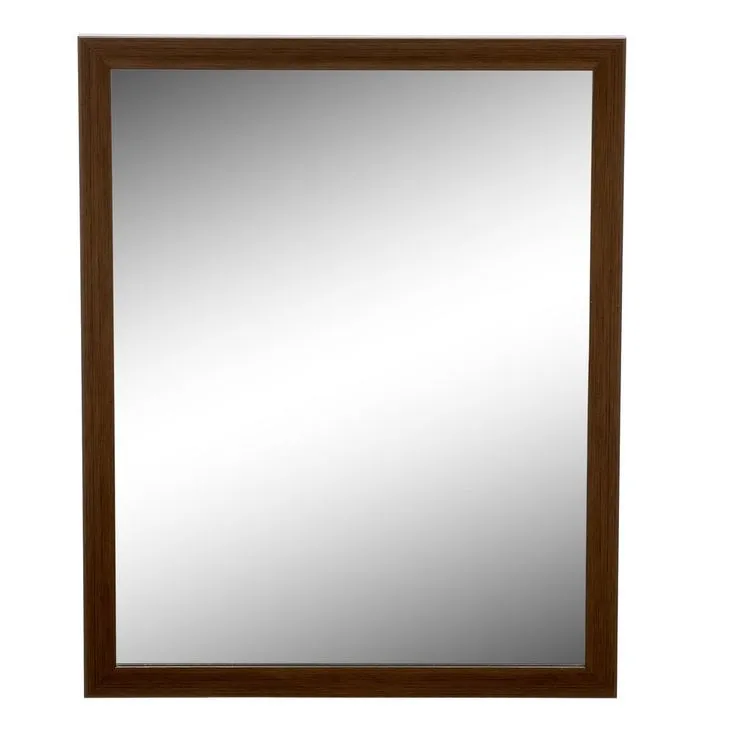 24 in. W x 30 in. H Framed Rectangular Anti-Fog Bathroom Vanity Mirror in Oil Rubbed Bronze Finish, photo 8 of 12