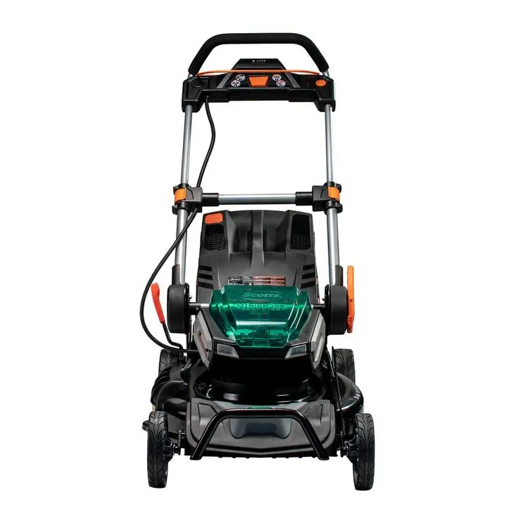 Scotts 21 in. 62-Volt Lithium-Ion Cordless Battery Walk Behind Push Mower with 5 Ah Battery and Charger Included, photo 3 of 10