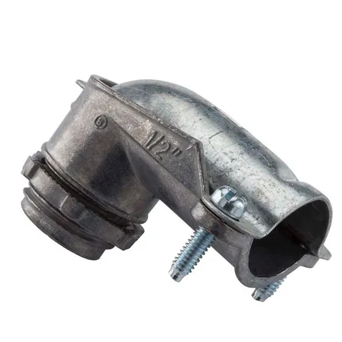 1/2 in. 90-Degree Flexible Metal Conduit (FMC) Connector