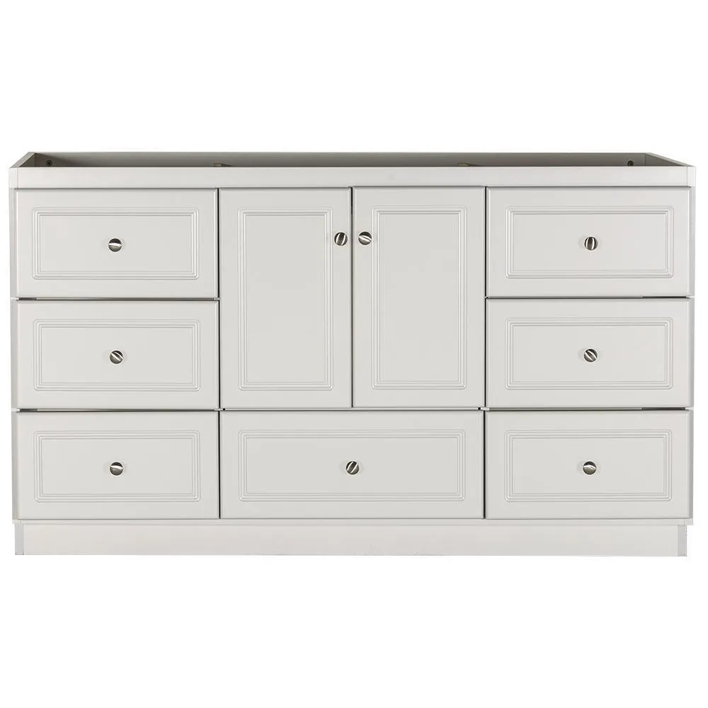Ultraline 48 in. W x 21 in. D x 34.5 in. H Vanity Cabinet Only in Natural Alder, photo 36 of 39