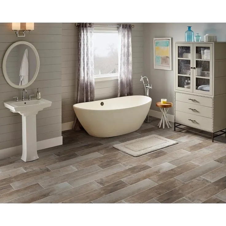 MSI Barnwood Cognac 8 in. x 36 in. Matte Porcelain Floor and Wall Tile (14 sq. ft. / case), photo 5 of 5