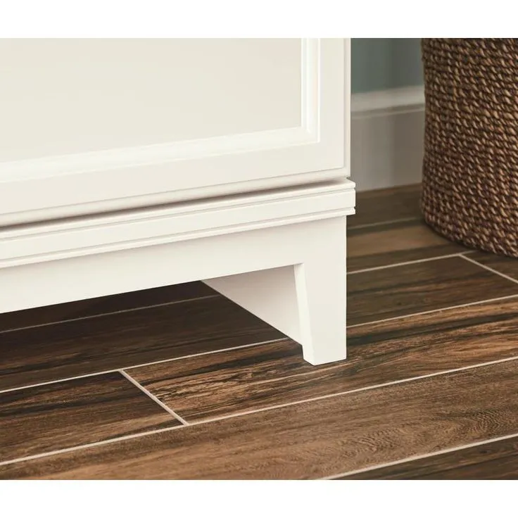 Diamond FreshFit Calhoun 48-in White Bathroom Vanity Cabinet, photo 7 of 12
