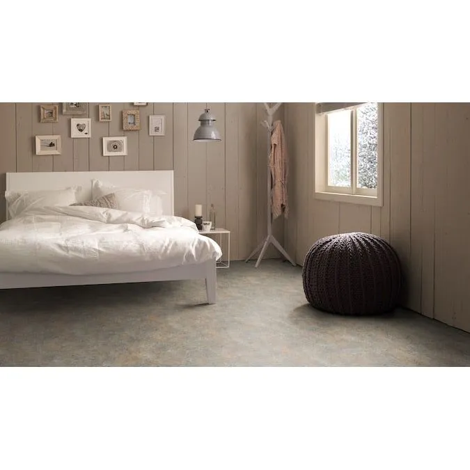 Marmoleum Forbo Flooring Systems Marmoleum Cinch Loc Seal Granada 10-mm T x 12-in W x 12-in L Waterproof Tile Look Laminate Flooring (6.78-sq ft / Carton), photo 2 of 6