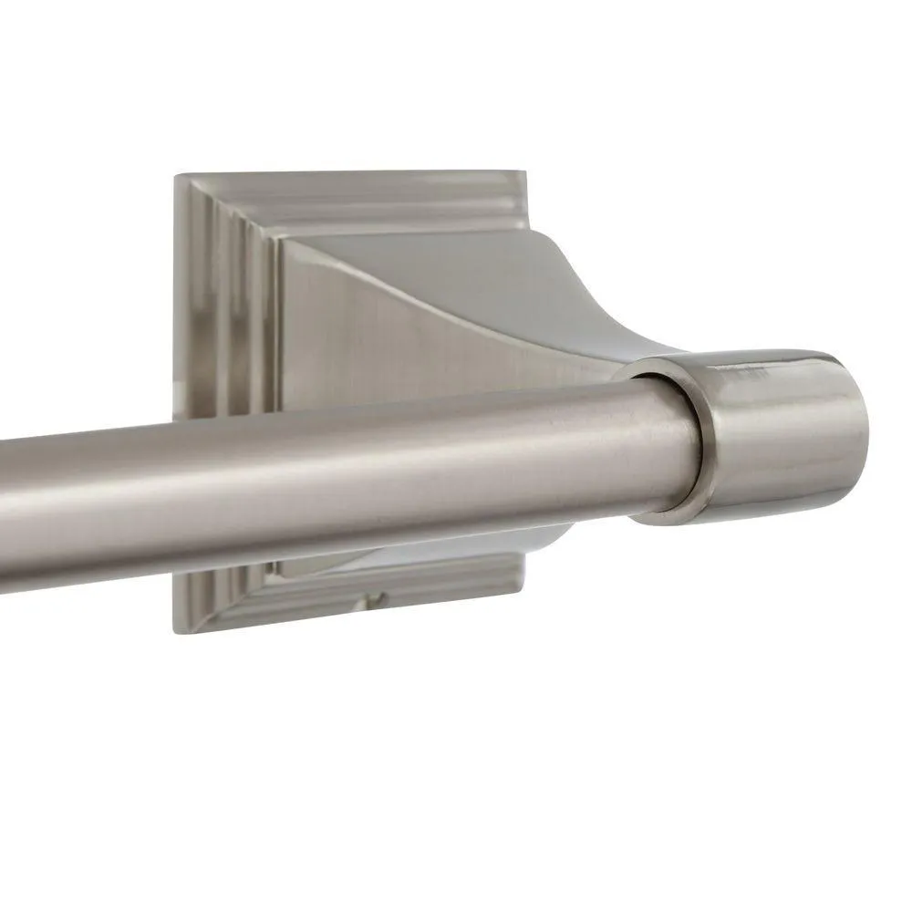 ARISTA Leonard Collection 4-Piece Bathroom Hardware Kit in Satin Nickel, photo 6 of 15
