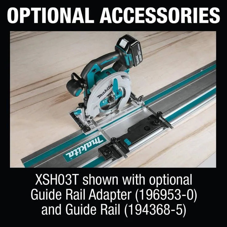 Makita 18-Volt 5.0Ah LXT Lithium-Ion Brushless Cordless 6-1/2 in. Circular Saw Kit, photo 5 of 9