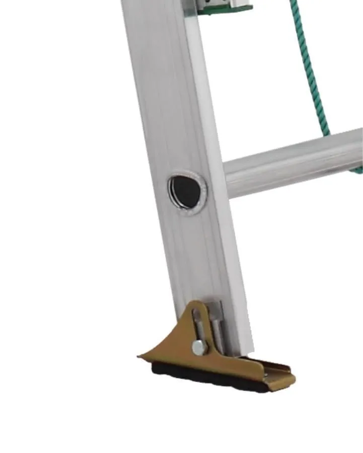 Louisville Ladder 16’ Aluminum Extension Ladder, 15' Reach, 225 lbs Load Capacity, W-2222-16PG, photo 2 of 3