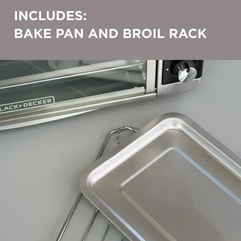 8-Slice Stainless Steel Convection Toaster Oven (1500-Watt)