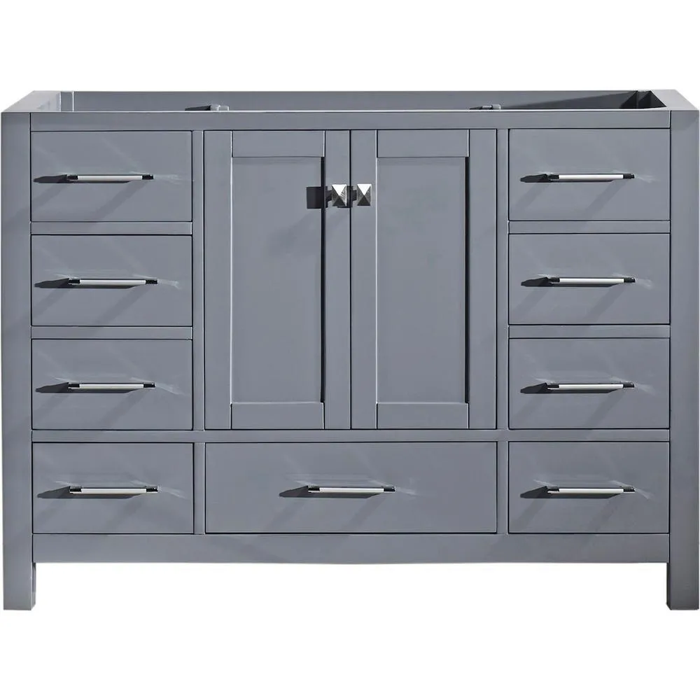 Caroline Avenue 36 in. W Bath Vanity Cabinet Only in Gray, photo 5 of 25