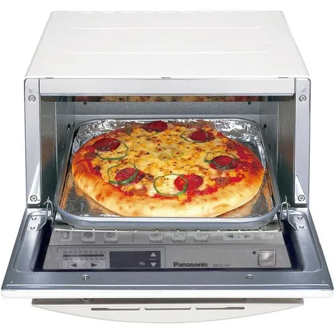 4-Slice White Convection Toaster Oven (