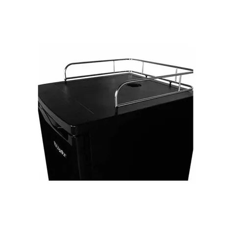 Half-Barrel Keg Black Manual Kegerator