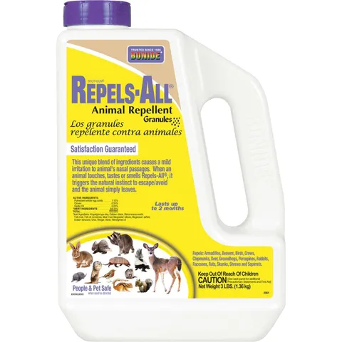 Repels-All Animal Repellent Granules – 3 lb