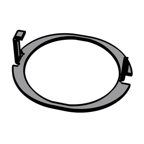 2 in. Metal Condensing Vent Fixing Clip (10-Pack)