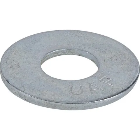 Zinc-Plated Steel 1/2 in. USS Flat Washer, 130-Pack