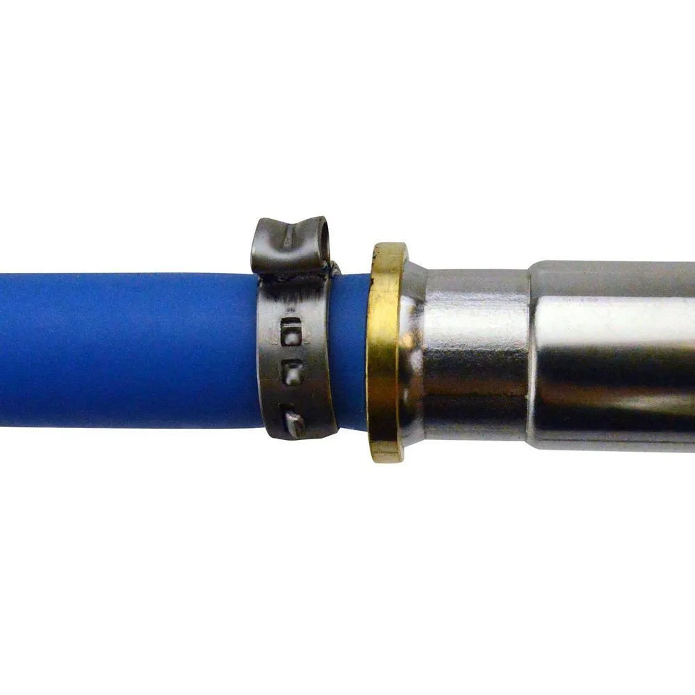 Apollo 1/2 in. Stainless Steel PEX Barb x 3/4 in. Female Pipe Thread x 18 in. Water Heater Connector, photo 2 of 17