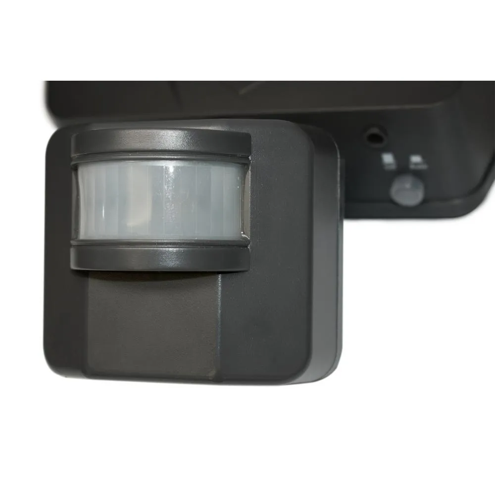 160-Degree Dark Grey Motion Activated Outdoor Integrated LED Flood Light with Wireless Smart Control, photo 3 of 6