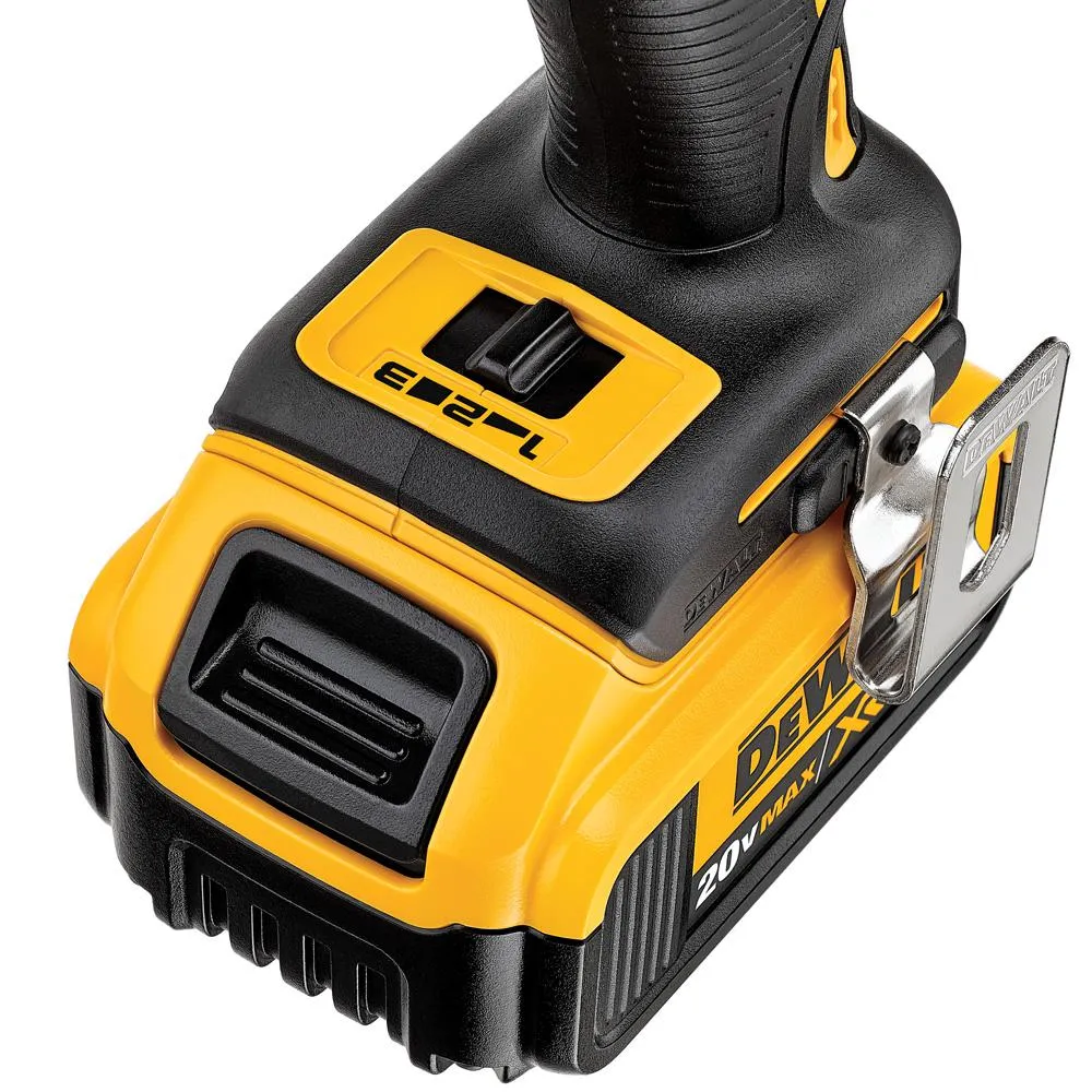 DEWALT 20-Volt MAX XR Cordless Brushless Hammer Drill/Impact Combo Kit (2-Tool) with (1) Battery 2Ah and (1) Battery 4Ah, photo 12 of 14