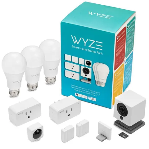Smart Home Starter Bundle Includes Camera, Contact Sensor