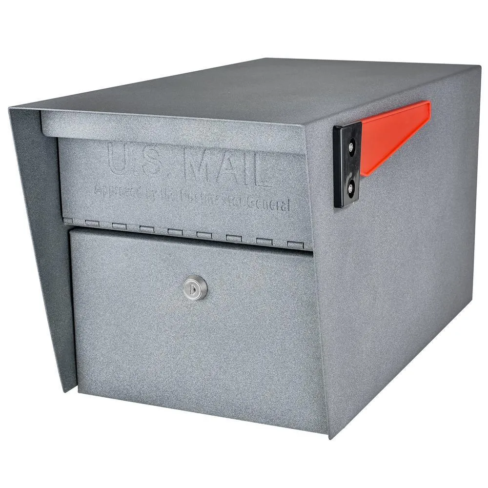 Mail Boss Mail Manager Locking Post-Mount Mailbox with High Security Reinforced Patented Locking System, Black, photo 11 of 13